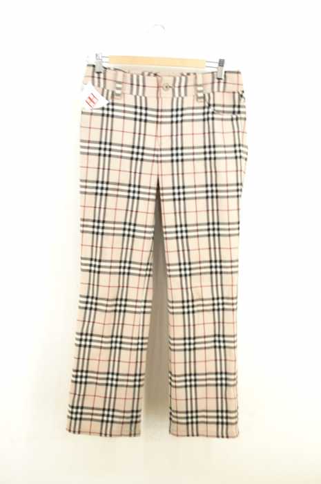 BURBERRYS BLUE LABEL（バーバリーズブルーレーベル） ノバチェックストレートパンツ レディース パンツ