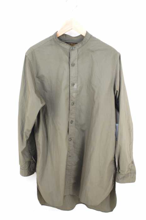 JOURNAL STANDARD J.S HOMESTEAD（ジャーナルスタンダードホームステッド） 19SS BAND COLLAR SHIRT LONG メンズ トップス