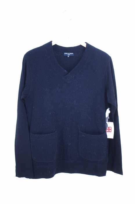 COMME des GARCONS HOMME （コムデギャルソンオム） AD2015 袖切替Vネックニット メンズ トップス