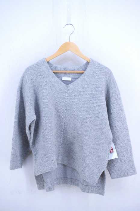 BALLSEY（ボールジー） ウールジャージー　Vネックプルオーバー レディース トップス