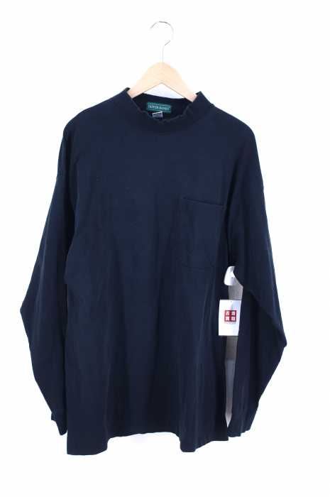 USED古着  （ユーズドフルギ） USA製 OUTER BANKS モックネックカットソー メンズ トップス