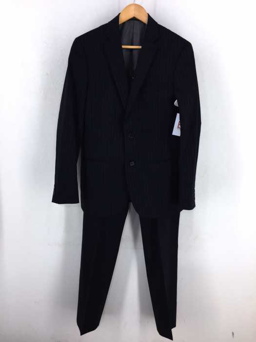 THE SUIT COMPANY（スーツカンパニー） 2Bジャケット ノータックパンツ ストライプ柄 メンズ セットアップ