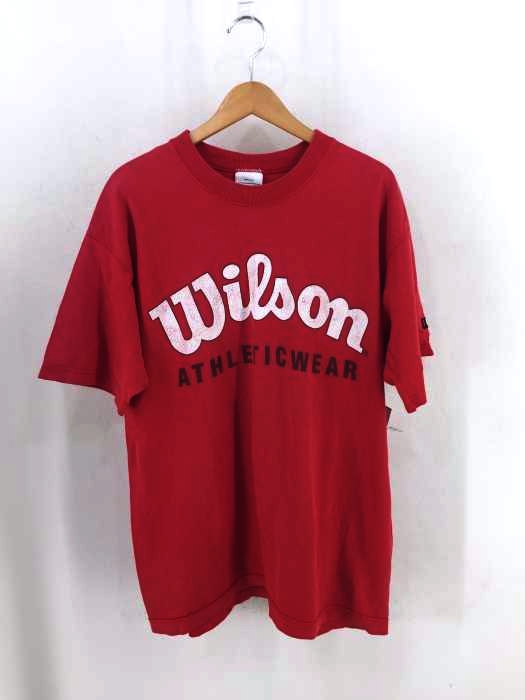wilson（ウィルソン） 90年代　USA製　プリントクルーネックTシャツ メンズ トップス