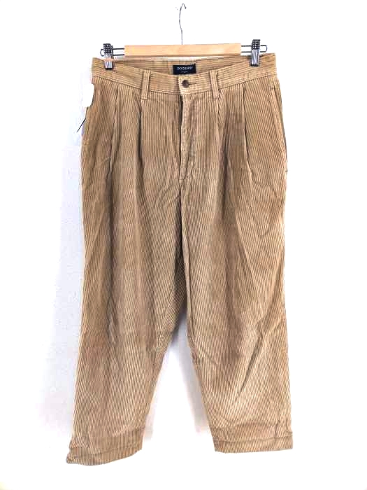 DOCKERS（ドッカーズ） 1タック コーデュロイ ワイドパンツ メンズ パンツ