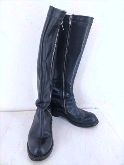 JOHN FLUEVOG(ジョン フリューヴォク) サイドジップ ロングブーツ レディース シューズ