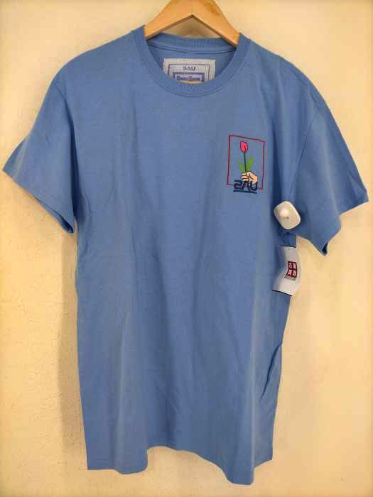SAU 左右（サユウ） ワンポイント刺繍 TEE メンズ トップス