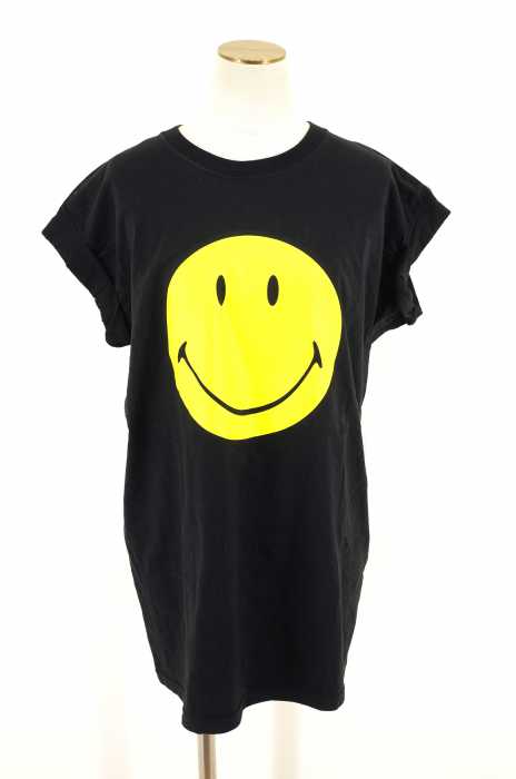 TEE AND CAKE スマイルプリントTシャツ レディース トップス