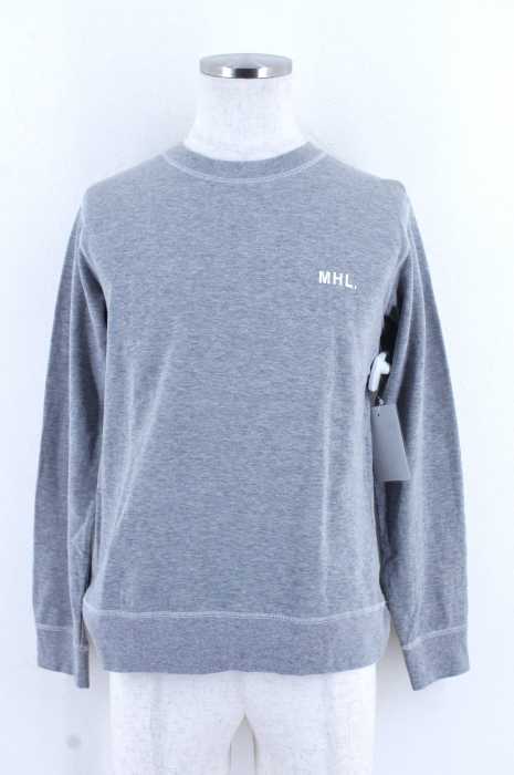MHL. (エムエイチエル) 12SS ロゴプリントスウェットトップス メンズ トップス