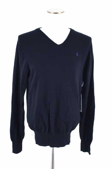Polo by RALPH LAUREN （ポロバイラルフローレン） Vネックウールニットトップス レディース トップス