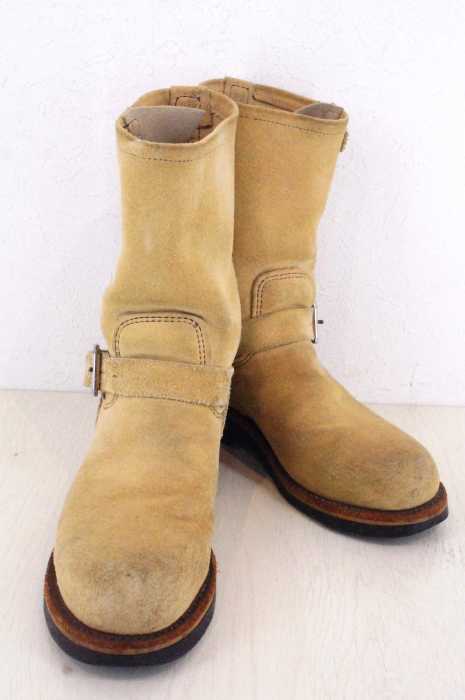 RED WING （レッドウィング） スウェードエンジニアブーツ メンズ シューズ