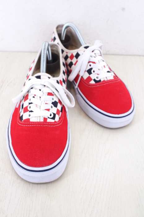 VANS (バンズ) オーセンティック チェッカー スニーカー メンズ シューズ