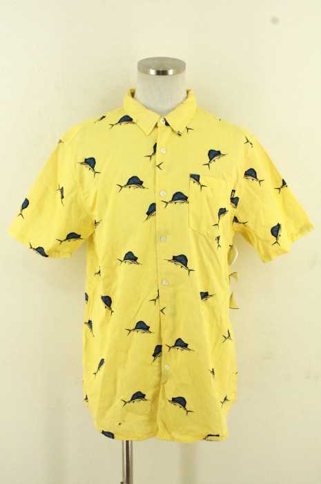 STUSSY (ステューシー) 総柄半袖ボタンシャツ メンズ トップス
