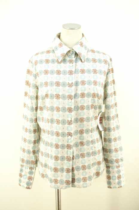 SCAPA (スキャパ) 花柄長袖シャツ レディース トップス