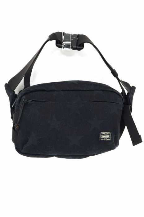 PORTER (ポーター) PORTER STAND 東京 STATES WAIST BAG 星柄ミニショルダーバッグ メンズ バッグ