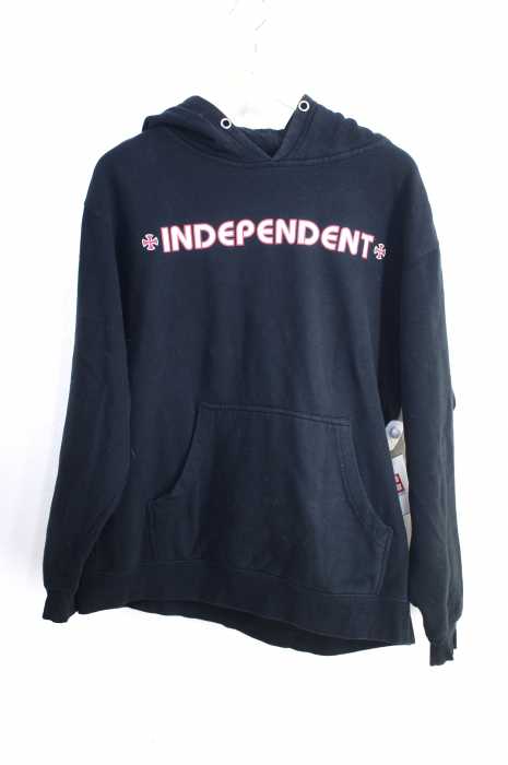 INDEPENDENT（インディペンデント） ロゴプリントプルオーバーパーカー メンズ トップス