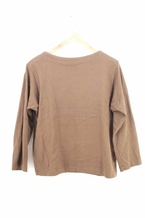YAECA(ヤエカ) BASQUE SHIRT - WIDE SHORT&POCKET バスクシャツ レディース トップス