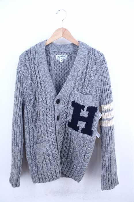 H.R.MARKET（ハリウッドランチマーケット） カウチンケーブルニット 