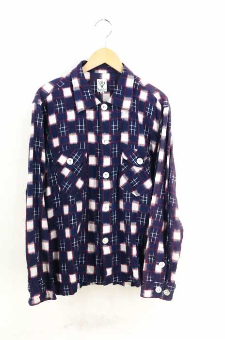 SOUTH2WEST8 S2W8 （サウスツーウェストエイト） 19SS SMOKEY SHIRT-SPIASHED メンズ トップス