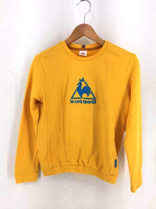 le coq sportif（ルコック スポルティフ） ロゴ刺繍　クルーネックスウェット レディース トップス