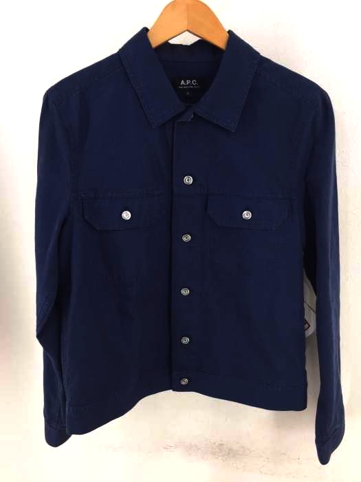 A.P.C.（アーペーセー） コットンリネントラッカージャケット メンズ アウター