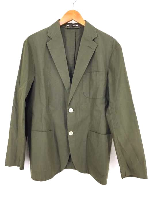 AURALEE(オーラリー) 16SS HIGH COUNT FINX CHAMBRAY JACKET ハイカウントフィンクスシャンブレージャケット メンズ アウター