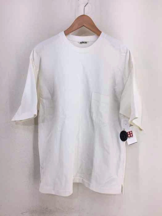 AURALEE(オーラリー) 17SS STAND-UP TEE ポケットクルーネックTシャツ メンズ トップス