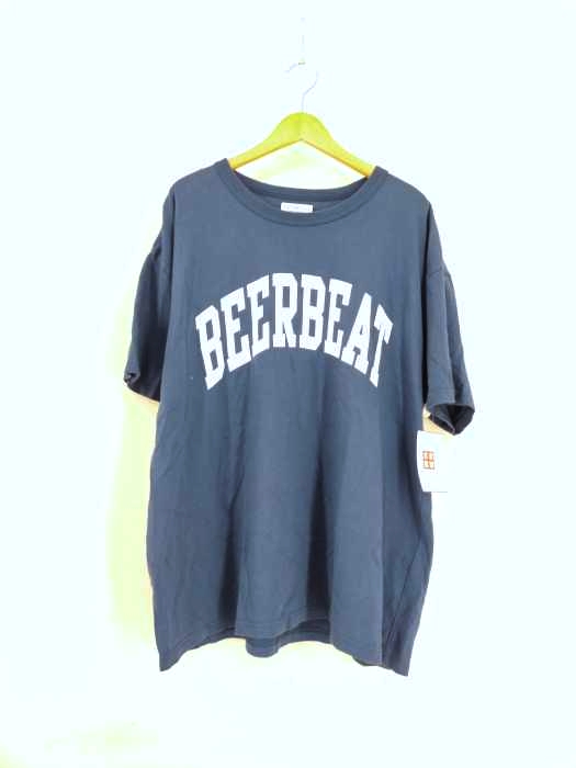 TACOMA FUJI RECORDS（タコマフジレコード） BEERBEART アーチプリント クルーネックTEE メンズ トップス