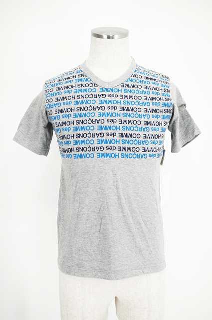 COMME des GARCONS HOMME （コムデギャルソンオム） プリントVネックTシャツ メンズ トップス