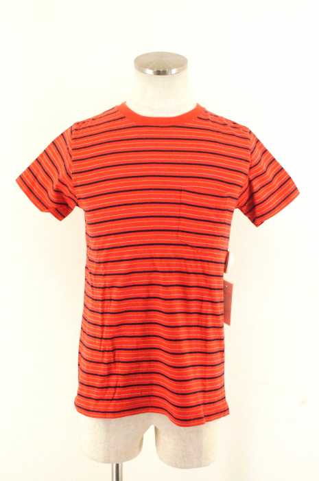 ID DAILYWEAR （アイディーデイリーウェア） ボーダーポケットTシャツ メンズ トップス