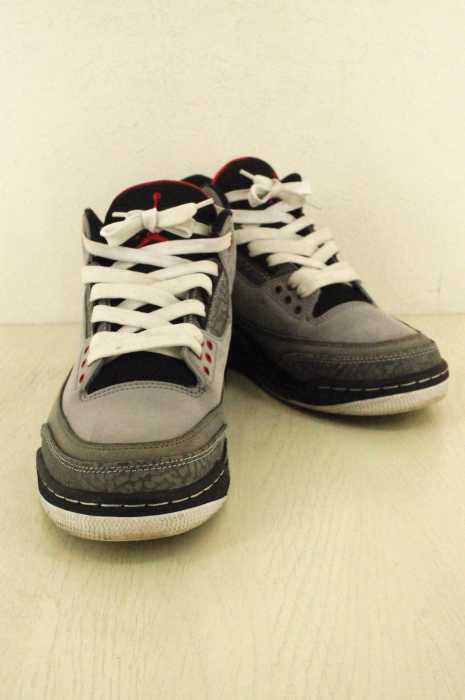 NIKE (ナイキ) Air Jordan 3 Retro Stealth スニーカー メンズ シューズ