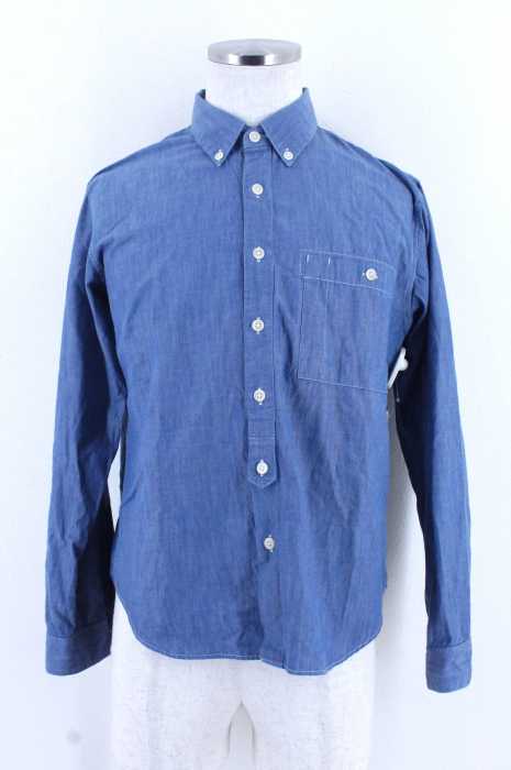 MHL. （エムエイチエル） 11AW シャンブレーBDシャツ メンズ トップス