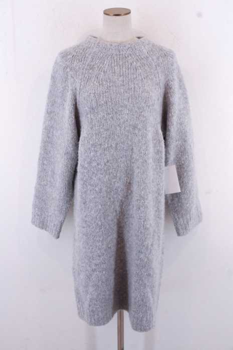MACPHEE (マカフィー) 15AW ウール混ラグランスリーブワンピース レディース トップス