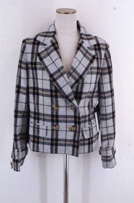 PARIGOT (パリゴ) 16AW チェック柄ダブルジャケット レディース アウター