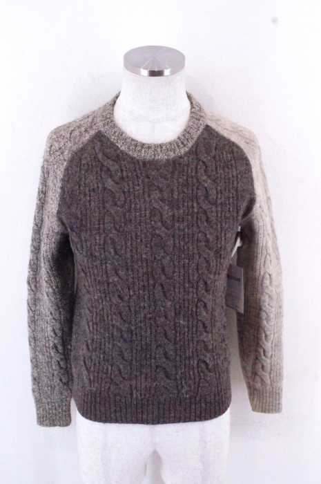 UNITED ARROWS green label relaxing (ユナイテッドアローズグリーンレーベルリラクシング) ウールバイカラーニットトップス メンズ トップス