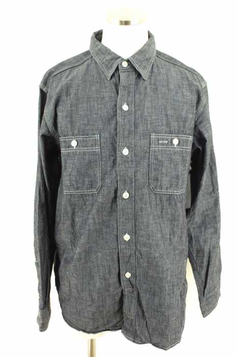 BONCOURA 17SS シャンブレーワークシャツ メンズ トップス