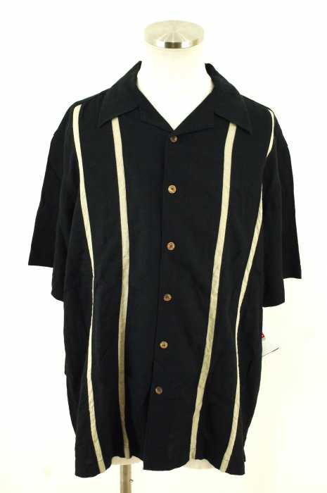 HAGGAR （） ウォッシャブルリネンオープンカラーシャツ メンズ トップス