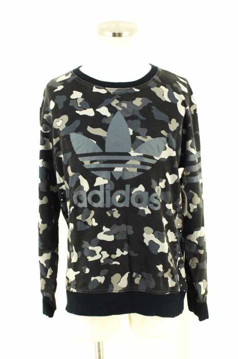 adidas originals (アディダスオリジナルス) カモ柄クルーネックスウェット メンズ トップス