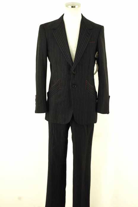 Paul Smith LONDON （ポールスミスロンドン） ストライプ柄セットアップ　デザイン2Bジャケット　スラックス メンズ パンツ
