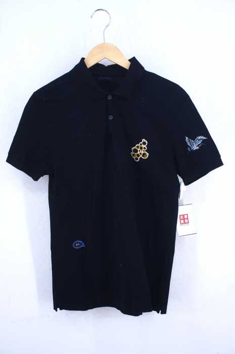LANVIN (ランバン) Embroidered Detail Polo Shirt ワッペン刺繍ポロシャツ メンズ トップス