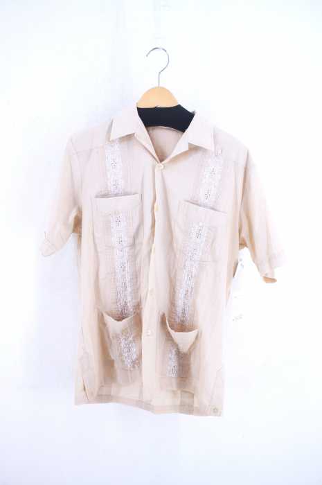 USED古着 (ユーズドフルギ) ROMANI コットンキューバシャツ メンズ トップス