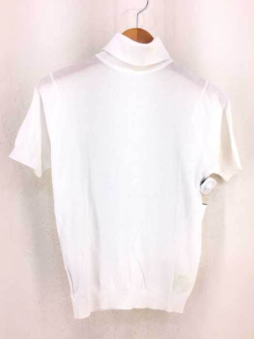 JOHN SMEDLEY(ジョンスメドレー) コットンニットタートルネック レディース トップス
