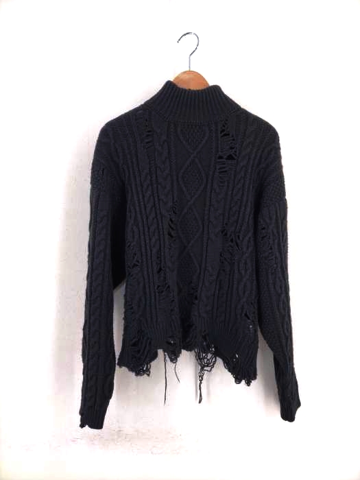 MIHARA YASUHIRO（ミハラヤスヒロ） 16AW ブロークンタートルニット レディース トップス