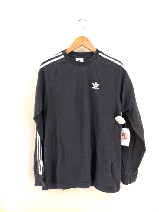 adidas(アディダス) 3 STRIPES CREW サイドラインクルーネックカットソー メンズ トップス