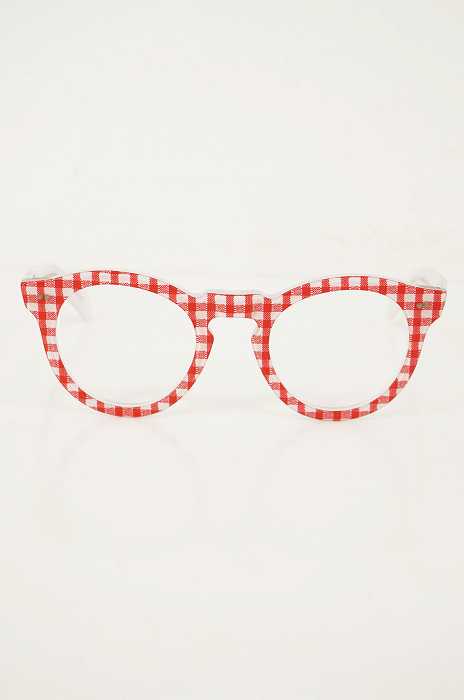 CUTLER & GROSS×COMME des GARCONS HOMME PLUS （カットラーアンドグロス×コムデギャルソンオムプリュス） チェック柄眼鏡 アイウェア メンズ ファッション雑貨