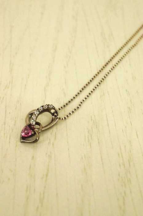 4℃ （ヨンドシー） ハートモチーフネックレス レディース アクセサリー