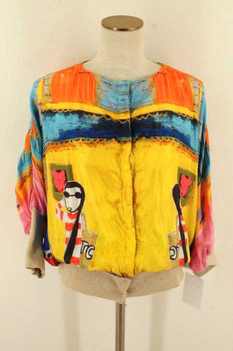 TSUMORI CHISATO (ツモリチサト) 2013 総柄ドルマンスリーブトップス レディース トップス