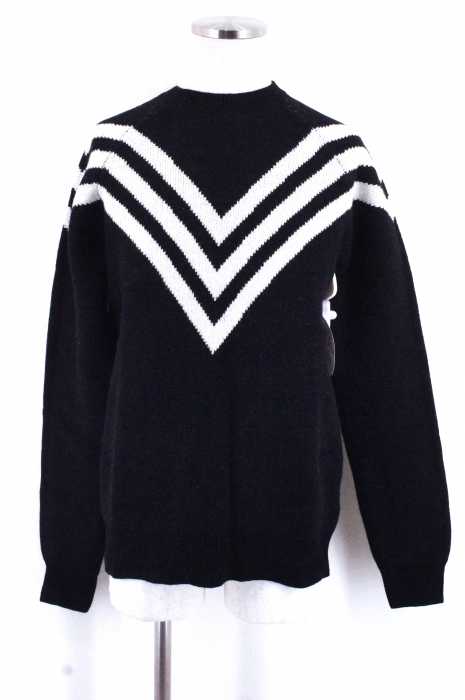 adidas originals × WHITE MOUNTAINEERING (アディダスオリジナルス × ホワイトマウンテニアリング) クルーネックラグランニット メンズ トップス