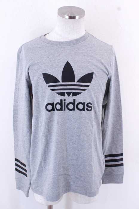 adidas (アディダス) プリントロングスリーブTシャツ カットソー メンズ トップス