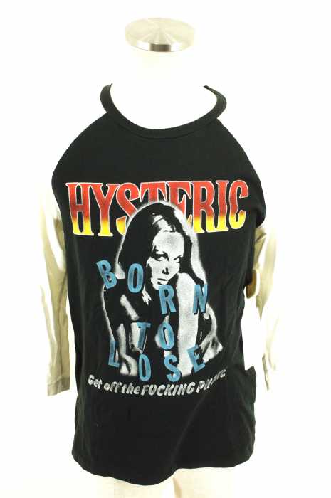HYSTERIC GLAMOUR (ヒステリックグラマー) ラグランプリントカットソー メンズ トップス