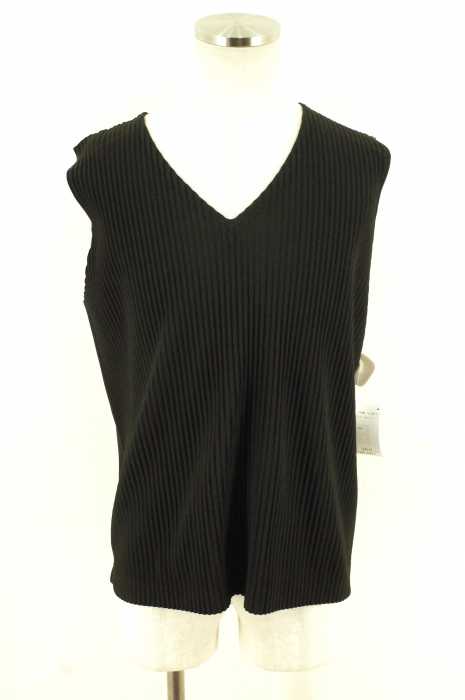 ISSEY MIYAKE HOMME PLISSÉ (イッセイミヤケオムプリッセ) プリーツ加工ベスト ノースリーブカットソー トップス メンズ トップス